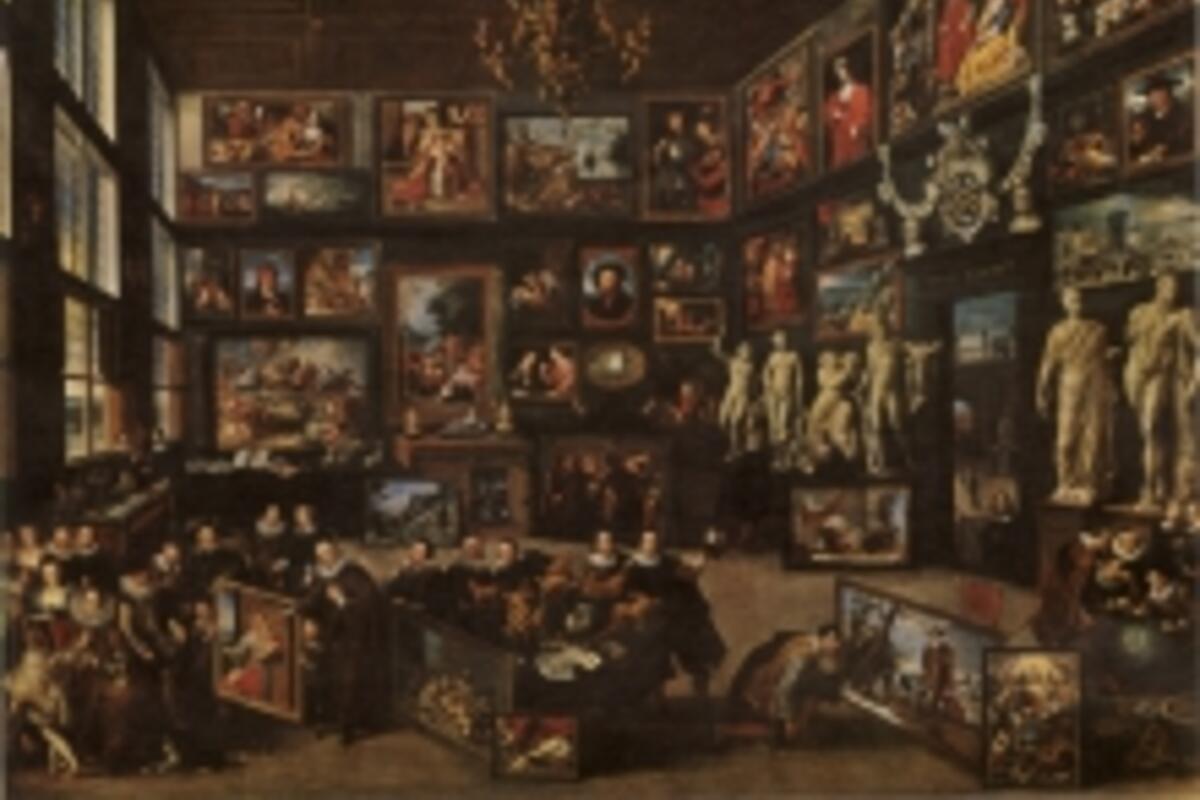 Willem van Haecht De kunstkamer van Cornelis van der Geest OKV